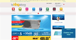 Desktop Screenshot of lekingstore.com